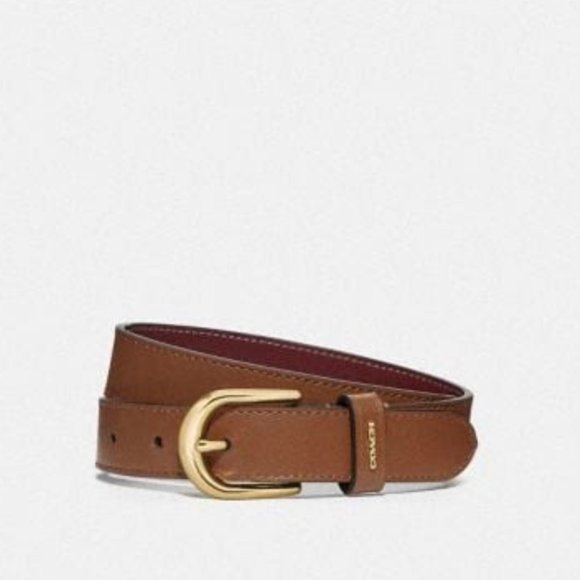 NWOT COACH Brown Classic Belt